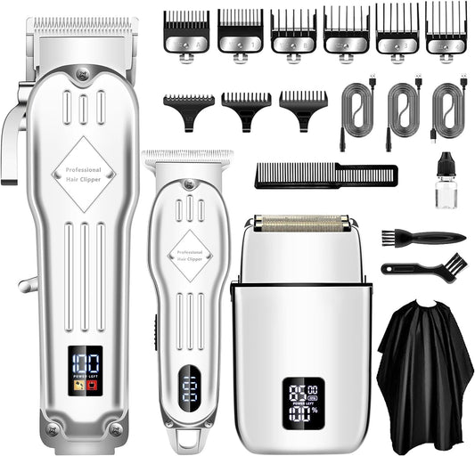 Hair Clippers Professional Cordless for Men